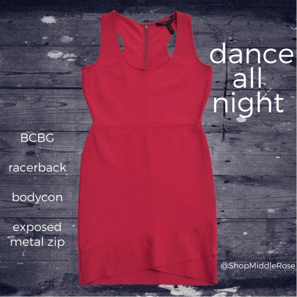 Gisela Red Bodycon Dress